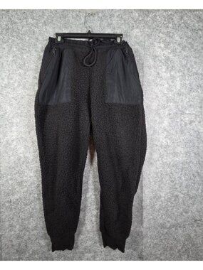 Offline by Aerie Athletic Sweatpants Elastic Waist Pull On Black Women's Size M